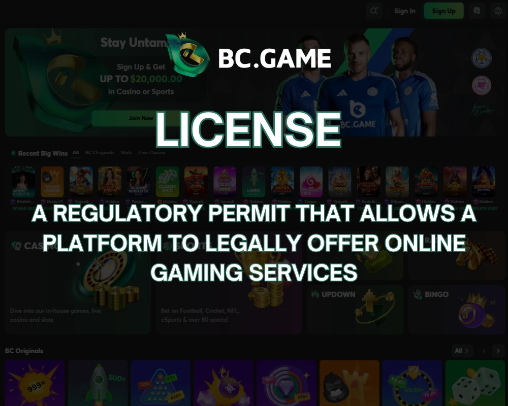 BC.Game License